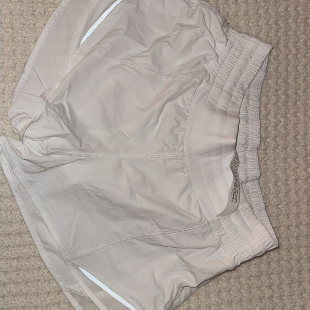 lululemon athletica White Athletic Shorts